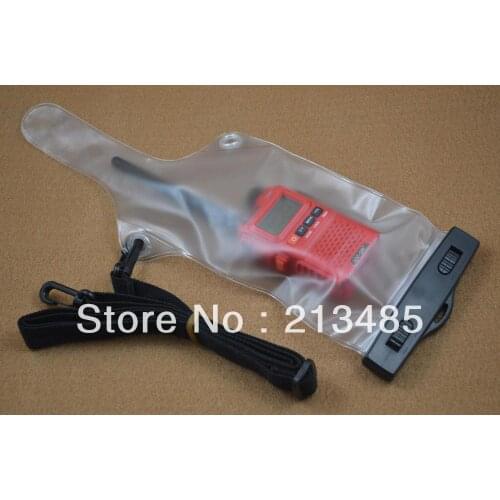 Waterproof Bag with Strap for Motorola Kenwood Icom Yaesu Vertex Standard Baofeng Wouxun Puxing FDC Baojie Two-way Radio
