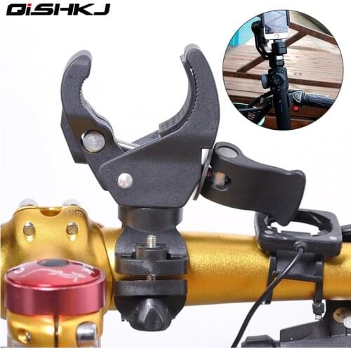 360 Rotated Universal Gimbal Handbar Mount Holder Clamp for zhiyunsmooth 4 Q C z1 Evo z1 Feiyu G5 G4S Stabilizer Bike Clamp