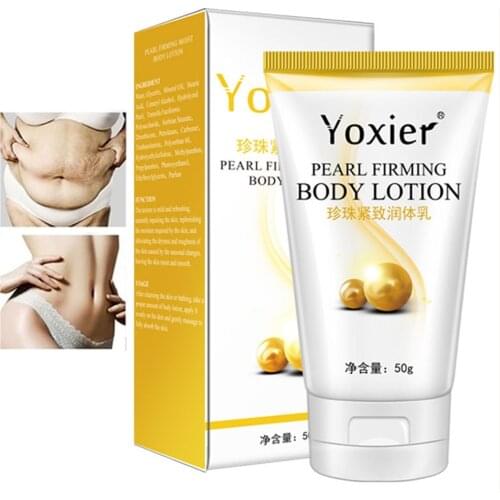 Pearl Firming Body Lotion Slimming Cellulite Massage Remove Stretch Marks Cream Treatment Body Skin Care Health Lift Tool