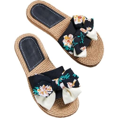 Women sandals summer flat pearl sandals flip flops rome shoes string bead slippers mujer gladiator sandalias sapatos femininos