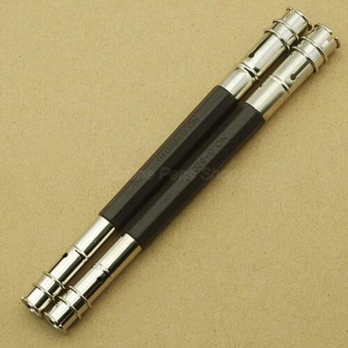 10 Pcs Pencil Extensions Metal Double Headed Sketch Pencil Unique Extension 13cm Pen Holder Stainless Steel Pencil Box