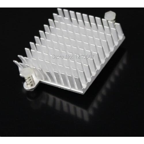 10 pieces lot LED IC Silver Northbridge Heatsink Cooling Radiator