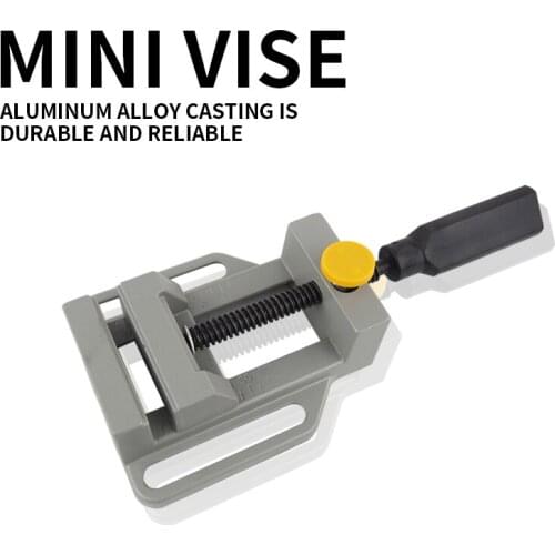 1001 Flat-nose Pliers Mini Vise DIY Can Be Equipped With Drill Press Electric Drill Stand