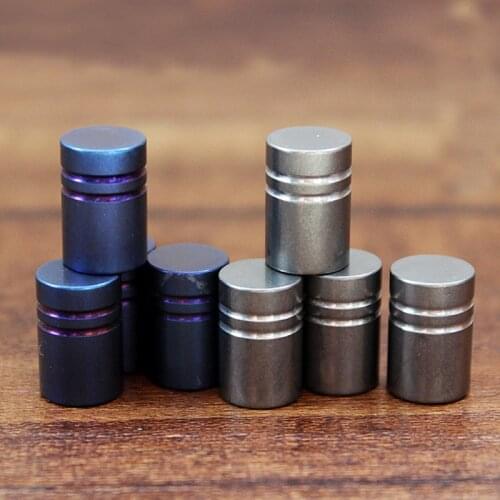 4pcs Titanium alloy Valve Cap Car Tire Wheel Cap Anti-leakage Ultra-light No Rust Outdoor Tool