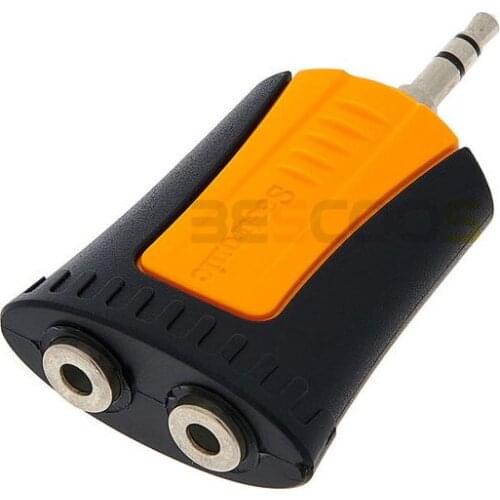 50 PCS Seetronic MMJ3-2MJF Adapter 1x 3.5 mm jack male stereo to 2x 3.5 mm jack female stereo