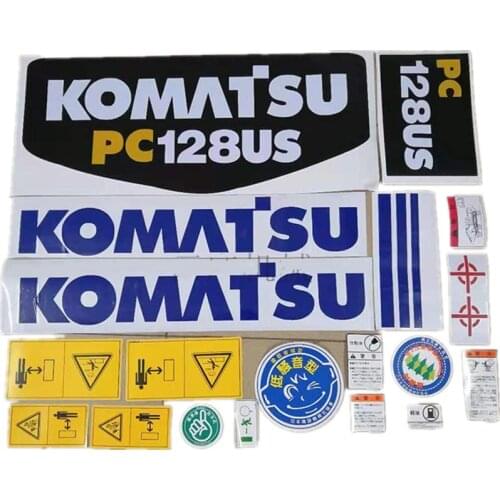 Free shipping Excavator Sticker for Komatsu 30/40/55/75/128/228/338-2 MR US UU Full Vehicle Standard Parts Package