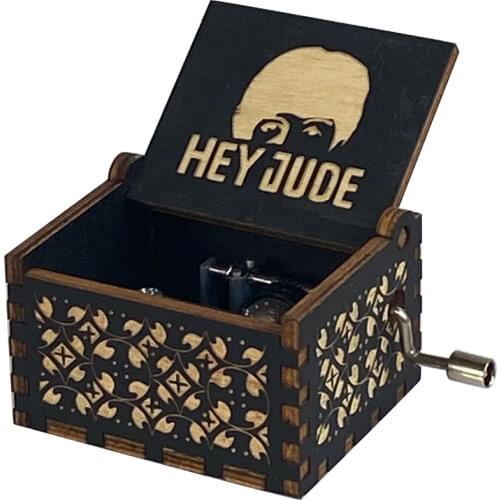 Wooden Music Box Christmas Gifts (Family/Friends/Gifts) Home Decoration Halloween New Year Gift Music Box