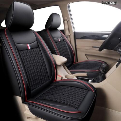FUZHKAQI 1 PCS car seat cover For Dodge Journey Caliber Avenger Challenger Charger am 1500 accessories covers for vehicle seats