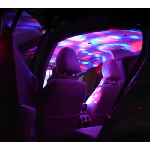 Mini USB Colorful Atmosphere Light Car USB Party Light for DAIHATSU terios sirion LEXUS IS250 IS300 ES240 INFINITI EX FX JX QX