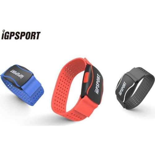IGPSPORT HR60 Heart Rate Monitor Arm Photoelectric Heart Rate Monitor LED light warning Support bicycle Computer & Mobile APP