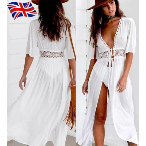 Sexy Ladies Women Bikini Cover up Beach Dress Swimwear Chiffon Beachwear Bathing Suit Summer Holiday Kimono Cardigan