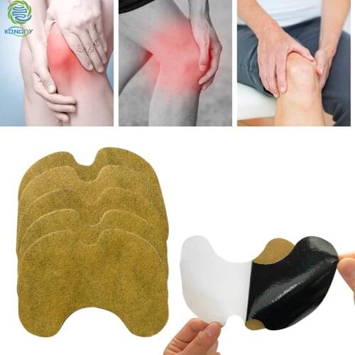 20PCS Wormwood Extract Knee Pain Plaster Muscle Joint Pain Relieving Rheumatoid Arthritis Self Heating Herbal Medical Patch