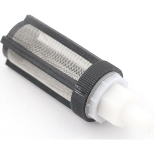 1PCS Plastic Straight Head Black Filter Water Pump Strainer For 8mm Tube Car Washing Tool R06 9x2.1x2.1CM