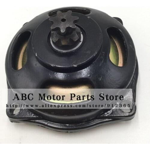 49cc Mini Racing Bike gear box Mini dirt bike ATV pocket bike 6 tooth front sprocket