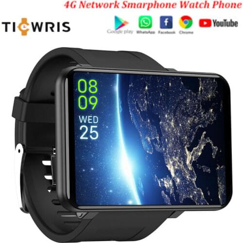 TICWRIS MAX 4G GPS WiFi Smart Watch 2.86 2880mAh Android Quad Core 32GB Camera