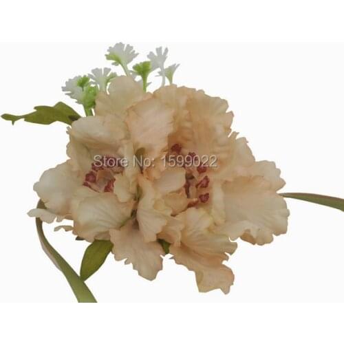 Wedding Scabiosa Gysophila Maid of Honor Bride Prom Corsages Decorative Ceremony Banquet Wrist Hand Flowers Bracelets Champagne