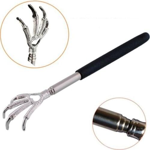 Adjustable Black Convenient Eagle Claw High Quality Portable Telescopic Massager Black Scratcher For Massage 22-59cm