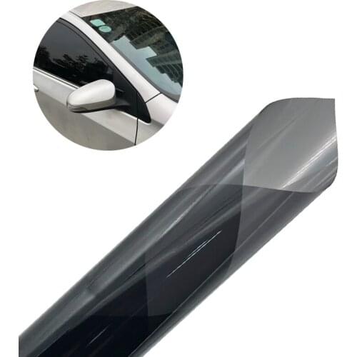 50cmX300cm Car Window Tint Film Roll Glass Cars Auto Solar Protection Summer For Car Side Window Home Glass With Scraper