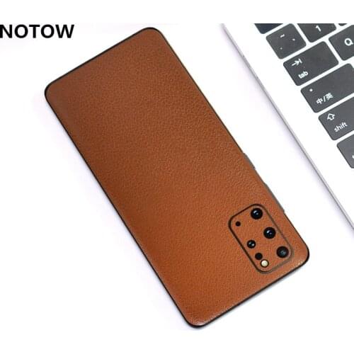 NOTOW Fashion leather PVC Sticker Mobile Back Paste Protective Film For Samsung Galaxy S20/S20plus/S20Ultra/Note10/Note10Plus