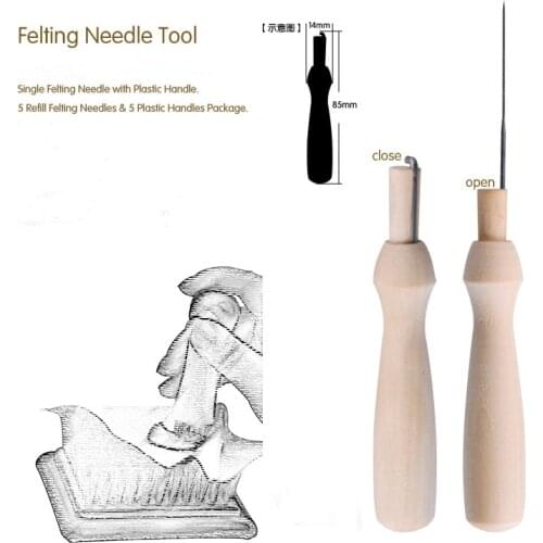 1Pc Needle Felting Starter Kit Wool Felt Needle Tools