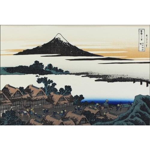 24style Choose Ukiyo-e Japanese Art Film Print Silk Poster Home Wall Decor 24x36inch