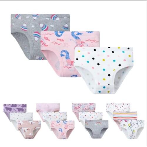 3pcs/lot girl briefs kids girls underwear children underwear girls pant childrens pants drop shipping
