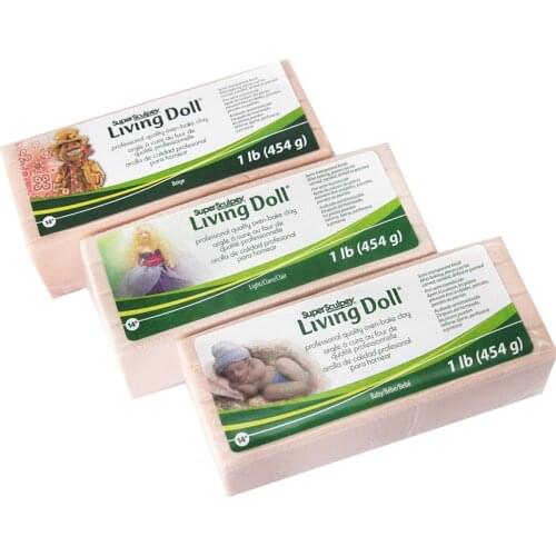 454g/227g high quality Sculpey baby doll color clay clay life doll soft clay polymer clay clay diy hand made free shipping