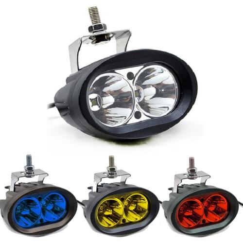 Car Led Work Light 20W Auto Car Led Tractor Work Lights Truck Motorcycle Fog Light Spot Light Lamp Moto Light High Power 10V-80