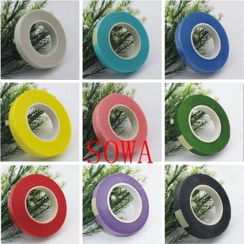 Free Shipping Wholesale 12mm 2pcs/lot Paper Tape Dark green For Nylon Stocking Flower And Butterfly Accessories DIY Handmade