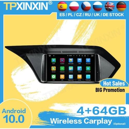 Carplay Car Stereo Recorder Bluetooth Cassette Screen Receiver Android For Benz E W212 2015 2016 2017 GPS Player Audio Head Unit