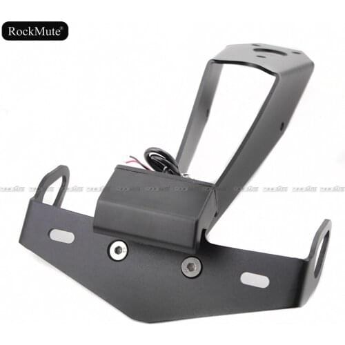 For Yamaha YZF-R1 2009-2014 Tail Tidy License Plate Holder Mount Bracket Fender Eliminator LED Light YZF R1 2010 2011 2012 2013