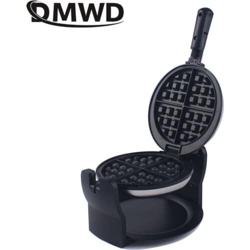 DMWD Electric mini Egg waffle maker non-stick muffin Grill bubble egg cake oven crepe baking machine breakfast maker for kitchen