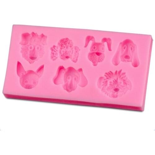 Animal Head Type Mold Fondant Cake Molds Chocolate Mould For The Kitchen Baking Cake Tool D169