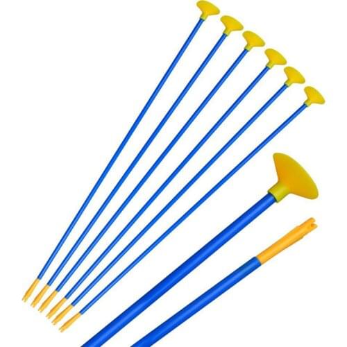 Mounchain 6PCS Creative Children Sucker Arrows for Archery Bow Youth Outdoor Sports shooting Game Toy Gift