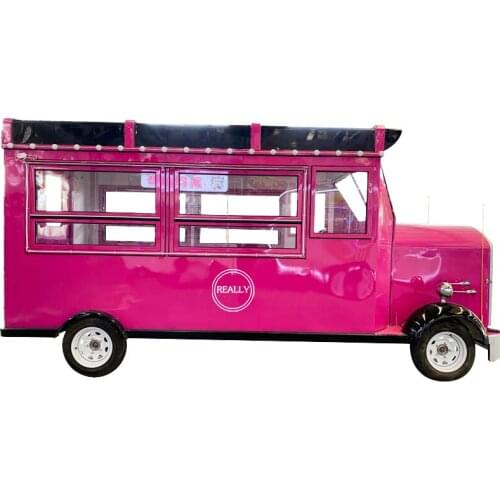 New Wholesale Mobile Food Truck Trailer Kitchen Catering Equipment Coffee Hot Dog Bubble Tea Food Cart for Sale