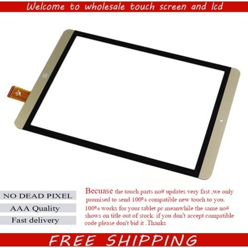 Original 9.7" Wolder miTab New York tablet touch screen digitizer glass touch panel Sensor Replacement Free Shipping