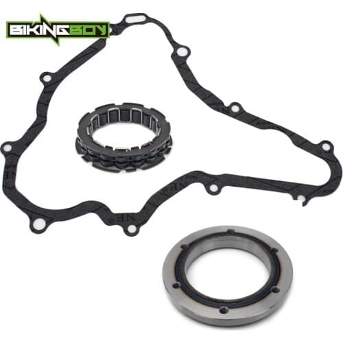 BIKINGBOY For Suzuki LT-R LTR 450 Quad Racer 2006 2007 2008 2009 Starter Clutch One Way Bearing Gasket OEM 11483-45G00 Set