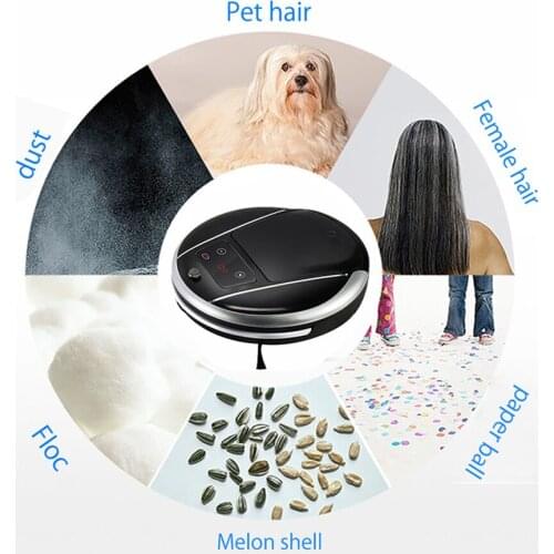 Robotic Vacuum Cleaner Smart Sweeper Machine Automatic Floor Cleaner EU Plug