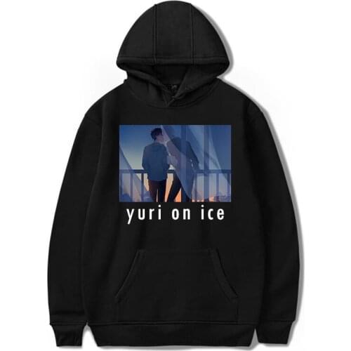 Yuri! On Ice Manga Anime Hoodies Fashion Men/Women Sweatshirt Unisex Harajuku Hip hop Clothing Anime Hoodies Oversized