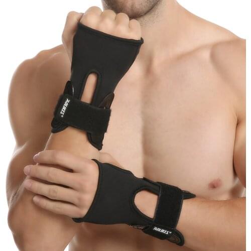 1pcs Removable Wristband Steel Wrist Brace Adjustable Support Sport Arthritis Sprain Carpal Tunnel Splint Wrap Protector