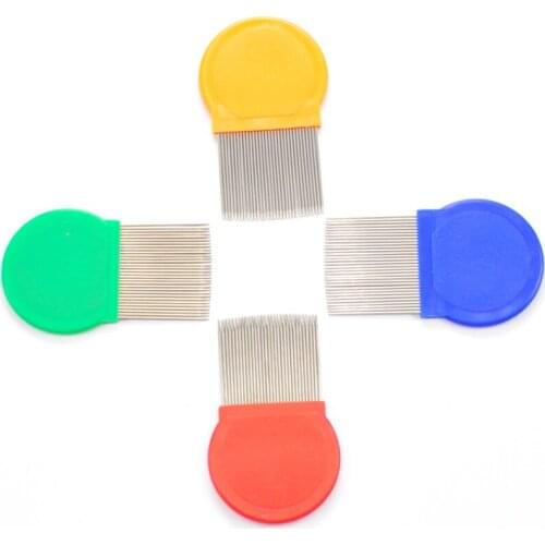 1 pcs pets Dog Pet grooming cleaning products stainless steel flea lice comb Grooming brushes flea comb Cat Pets make up tools