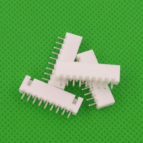 1000pcs male material XH2.54 9pin 2.54mm 9pins Connector Leads pin Header XH-A XH-9A Free shipping