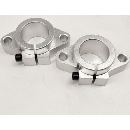 16pcs/lot SHF10 10mm horizontal linear shaft support 10mm Linear Rail Shaft Support XYZ Table CNC SHF Series Rail Shaft