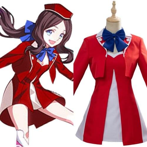 2020 Fate Grand Order FGO Leonardo Da Vinci Chaldea Park Suit Dress Cosplay Costume Uniform skirt dress women clothing