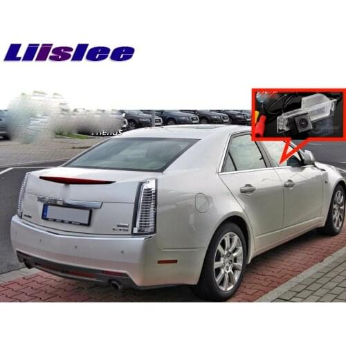 Liislee Car Camera For Cadillac CTS SRX XTS 2008~2014 rearview Rear View Back Up Camera CCD With RCA