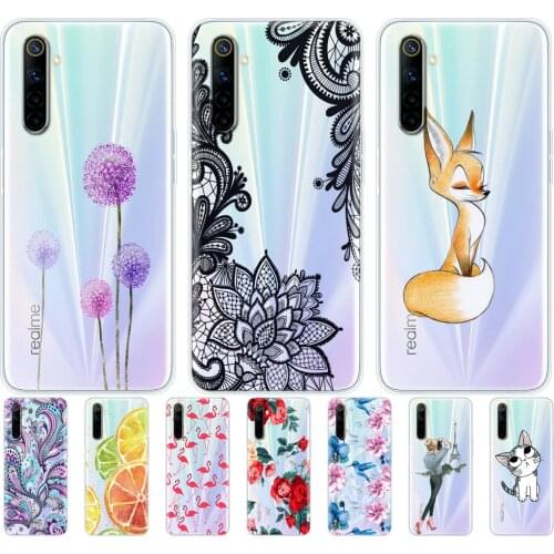 For Realme 6 Case Realme 6 Pro Case Realme 6s Case Silicon Soft TPU Back Phone Cover For OPPO Realme6 6Pro Realme6Pro Case Shell
