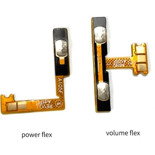 For Samsung Galaxy A01 A015F Power Swith on off Volume Side Button Flex Cable