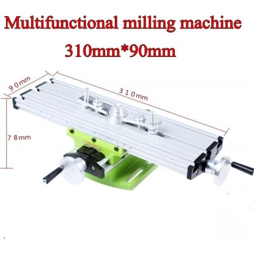 Multifunction mini table bench vise bench drill milling machine stent BG6300 aluminum alloy precision 0.05mm