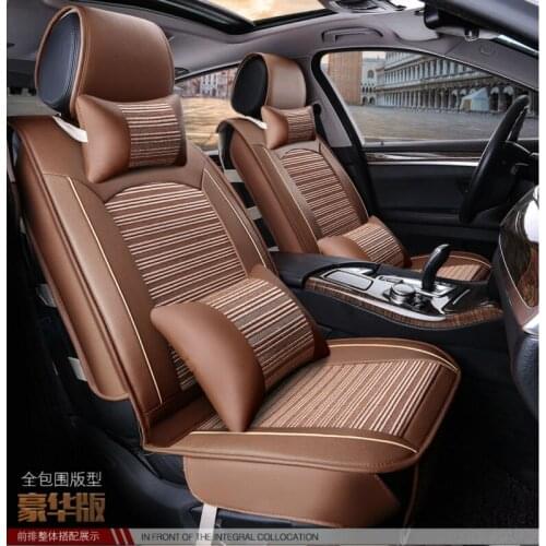 Auto cushion set leather pu for Renault Laguna Scenic Megane Velsatis Louts LAND-ROVER Freelander Range Rover Discovery defender