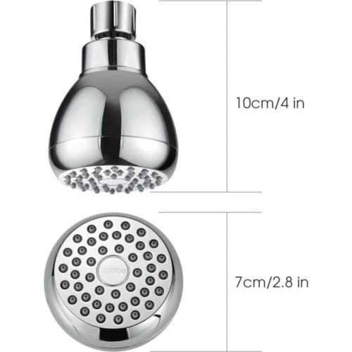 High Pressure Shower Head 3 Inch Anti-leak Rainfall Connector 2.5 gallons